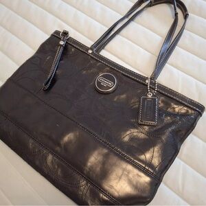 Coach Stiched C Signature Tote F15142